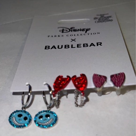 DISNEY Lock, Shock and Barrel Earring The Nightmare Before Christmas - Picture 2 of 7